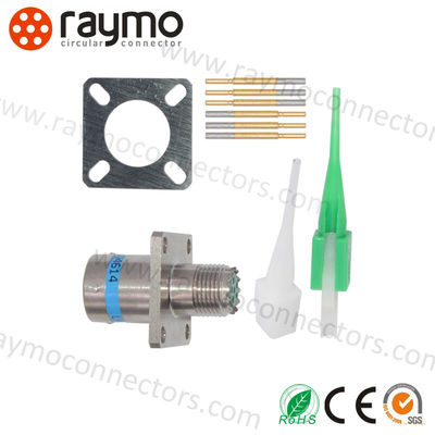 Amphenol MIL-DTL-38999 Serisi III Bağlantı D38999/26WB05SN Kadın Fiş Kablosu 5 Pin Askeri Dairesel Bağlantılar