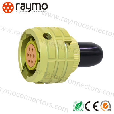 OHS-BC-1-4/10-B1-1-B Hermetik Kare Flange Alıcı Bayonet Rus Endüstriyel Dairesel Bağlayıcılar