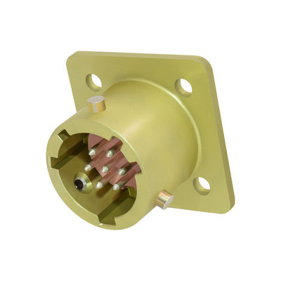 OHS-BC-1-19/18-B1-1-B Hermetik Kare Flange Alıcı Bayonet Rus Endüstriyel Dairesel Bağlayıcılar