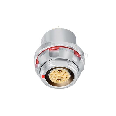 DIN Kadın Dairesel İtme Çekme Bağlantısı 15 Pin IP68 AF1031