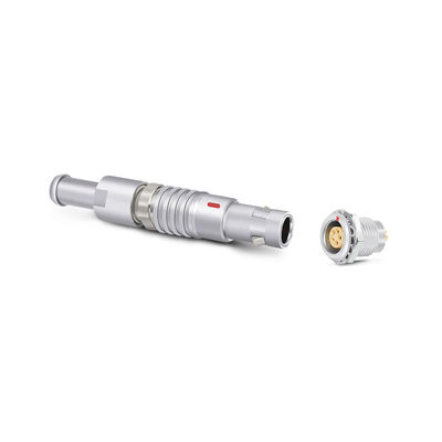 FGG EGG 00B İtme Çekme Bağlantısı Erkek 2 3 4 Pin Bakır Chrome